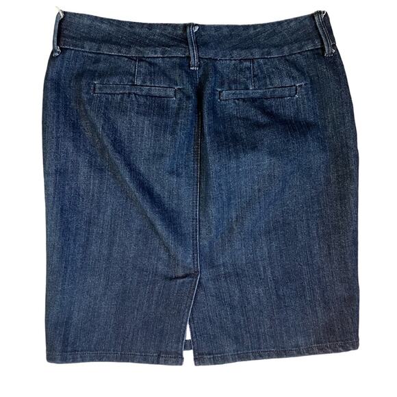 Old Navy Denim Trouser Skirt Size 2 - Picture 2 of 7